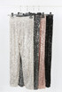 Elasticated Waist Sequin Trouser