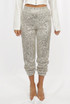 Elasticated Waist Sequin Trouser