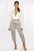 Elasticated Waist Sequin Trouser