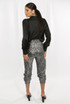 Elasticated Waist Sequin Trouser