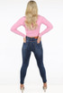 High Waisted Super Stretch Skinny Denim Jeans