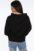 Ruched Sleeve Hooded Sweatshirt - 7 Colours