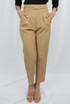 Ruched High Waist Tailored Trouser