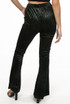 Foil Animal Print Flared Trouser