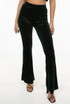 Velvet Flared Trouser - 5 Colours