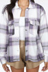 Check Print Overshirt  - 6 Colours