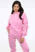 Ruched Sleeve Hoodie & Ruched Joggers Set