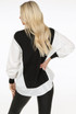 Shirt With V Neck Tabard Knit