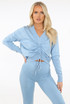 Ruched Front Knitted Loungewear Set