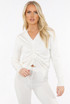 Ruched Front Knitted Loungewear Set