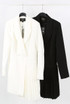 Pleated Hem Tailored Blazer Dress