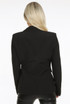 Pleated Hem Tailored Blazer