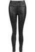 Metallic Reptile Print Leggings - 2  Colours