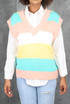 Multicolour Knitted Vest Multicolour Knitted Vest