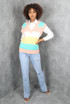 Multicolour Knitted Vest Multicolour Knitted Vest