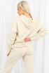 Knitted Ruched Hooded Loungewear Set