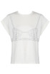 Diamante Bow Cap Sleeve T Shirt