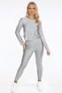 Ruched Slinky Loungewear Set