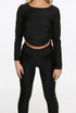 Ruched Slinky Loungewear Set