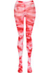 Tie Dye Print High Waisted Tights