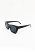 Cat Eye Sunglasses In Black