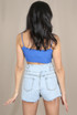 Ribbed Cropped Cami