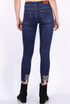 Diamante Bow Ankle Grazer Jeans