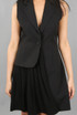 Tailored Blazer Dress With Pleated Insert