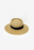 Pork Pie Straw Hat 