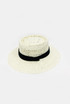 Pork Pie Straw Hat 