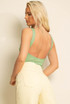 Backless Ribbed Bodysuit