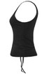 Ruched Side Square Neck Vests