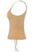 Ruched Side Square Neck Vests