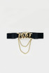 Double Chain Elasticated Waist Belt - 3 Colours