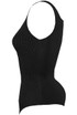 Ribbed Fine Knit Bodysuit With Button Detail