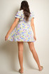 Floral Watercolour Tea Dress