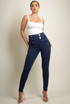 High Waisted Eyelet Jeggings High Waisted Eyelet Jeggings