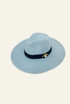 Felt Fedora Hat With Gold Tone Bee