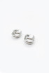 Triple Row Hoop Earrings 