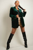 Velvet Longline Blazer