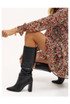 Knee High Heeled Slouch Boot