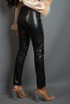 Faux Leather Jeans