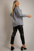 Houndstooth Button Up Shacket