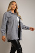 Houndstooth Button Up Shacket