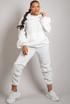 Knotted Ruched Sleeve Loungewear Set