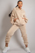 Knotted Ruched Sleeve Loungewear Set