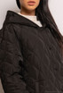 Quilted Hooded Coat