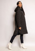 Quilted Hooded Coat