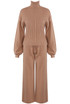 High Neck Ribbed Jumper  & Trouser Co-Ord