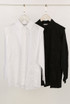 Shirt With Pleated Panel
